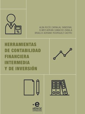 cover image of Herramientas de contabilidad financiera intermedia y de inversión